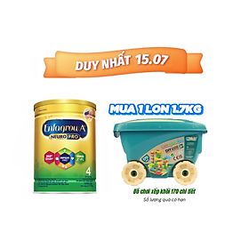 Sữa bột Enfagrow A+ NeuroPro 4 với 2’-FL HMO cho trẻ từ 2 – 6 tuổi – 1.7kg