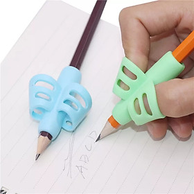 Miếng đệm tay cầm bút đúng cách, tập viết cho trẻ- Set 3 Dụng Cụ Cầm Bút Đúng Tư Thế Chống Chai Tay