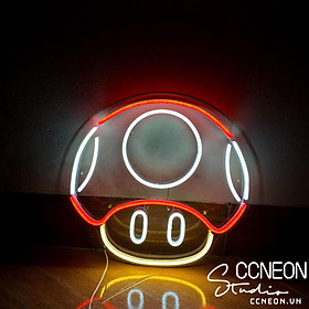 Mua Đèn Trang Trí Phòng Led Neon Sign Hình Nấm Mario