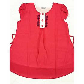Áo bầu cổ tròn - Màu hồng,Size 40-70kg