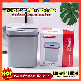 Mua Thùng rác thông minh cảm ứng tự động đóng mở (tặng kèm pin)