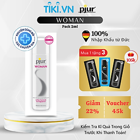 Gel bôi trơn silicone Pjur Woman 1.5ml dành cho nữ da mềm mại ẩm mịn an