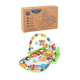 Thảm nằm chơi nhạc hình thú ngộ nghĩnh cho bé 9BABY