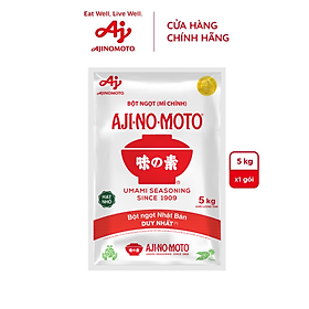 Bột Ngọt AJI-NO-MOTO® Hạt Nhỏ 5kg/Gói
