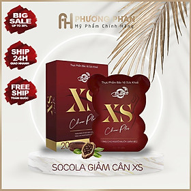 Viên Nhai Socola Kiểm Soát Cân Nặng XS Chocoplus Bibico Cấp Tốc Chính Hãng