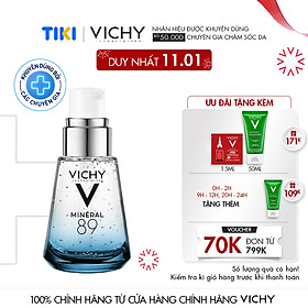 Dưỡng Chất Khoáng Cô Đặc Giúp Phục Hồi Và Bảo Vệ Da Vichy Minéral 89 (30ml)