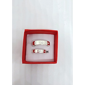 Nhẫn Đôi - Mẫu 34-NĐ0034-Cỡ Lớn
