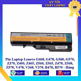 Pin dùng cho Laptop Lenovo G460 G470 G560 G570 Z370 Z460 Z465 Z560 Z565 Z470 Z560 Z570 V470 V360 V370 B470 B570 - Hàng Nhập Khẩu MIBAT359