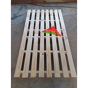 Mua Giường ngủ tự đóng kiểu pallet cao 10cm  1mx2m  1m2x2m gỗ thông mới đẹp  chắc chắn