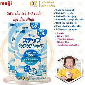 Sữa cho trẻ sơ sinh, trẻ nhỏ 0-36 tháng tuổi Meiji Nhật giàu dưỡng chất kèm DHA giúp phát triển cân đối chiều cao, cân nặng, trí não cho bé - OZ Slim Store