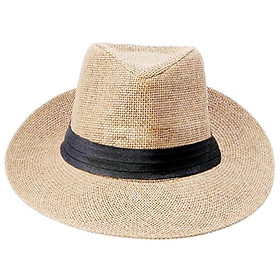 Nón cao bồi mũ phớt mũ cao bồi rộng vành panama dona21122501