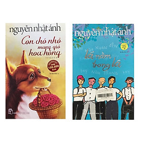 Sách - Combo Lá nằm trong lá + Con chó nhỏ mang giỏ hoa hồng