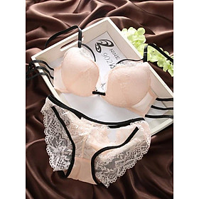 Bộ đồ lót nâng ngực 3 dây cài sau quần siêu sexy