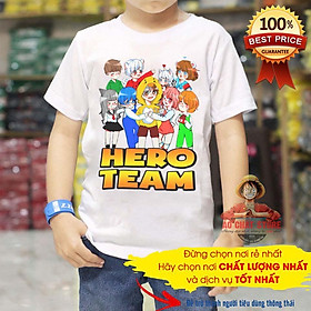 Áo Hero Team Mini World Đẹp | Áo thun Hero Team thun mềm mịn MC16