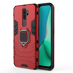 Ốp lưng cho Oppo A9 2020 / A5 2020 / A11X iRON - MAN IRING Nhựa PC cứng viền dẻo chống sốc