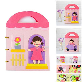 Soft Cloth Baby Development Learning Book Education Toy