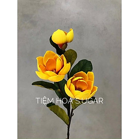 Mua Hoa mộc lan dòng cao cấp cành 3 bông hàng cao cấp