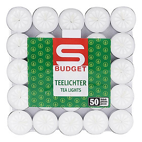 Mua Vỉ 50 Nến Tealight Bông Mai Teelichter FtraMart - Trắng