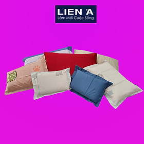 Vỏ Gối Đầu Liên Á Oval - Vỏ Gối Nằm Cotton 100