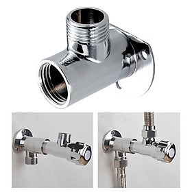 Shower Nozzle Base Stainless Steel Direct Installation Durable Shower Nozzle Connector Shower Joint Adapter for Garden