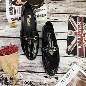 Giày Tây Nam Da Bóng Đế Cao Phong Cách Hàn Lịch Lãm
