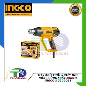 Mua Máy khò thổi nhiệt hơi nóng công suất 2000W INGCO HG200028 - (máy lớn)