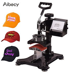 Aibecy 5.5x3 Inch Swing Away Combo Digital Hat Cap Heat Press Thermal Transfer Machine