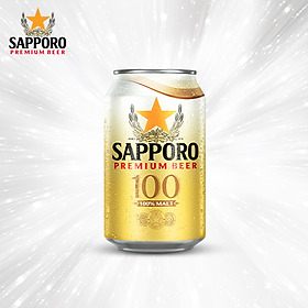 Combo 03 thùng Sapporo Premium 1OO - 24 lon 330ml - 3.5% cồn