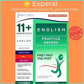 Sách - 11+ Essentials English Practice Papers Book 1 by  (UK edition, paperback)