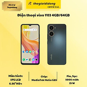 Mua Điện thoại vivo Y03 4GB/64GB - Hàng Chính Hãng