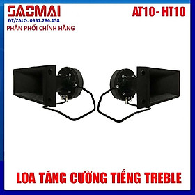 Bộ 2 Loa Treble kèn THUMPER HT10 - Tặng 2 tụ và 5m dây loa - Hàng chính hãng