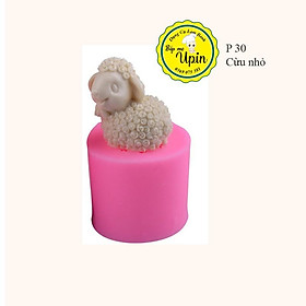 Mua Khuôn silicon con cừu/gấu làm rau câu  khuôn nến các loại
