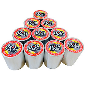 Mua 10 cuộn giấy in nhiệt  in bill  in hóa đơn (thermal paper) TOPCASH K80mm phi 45mm dùng cho máy in nhiệt in hóa đơn  máy tính tiền. Hàng chính hãng