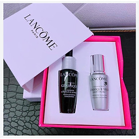 Set mini Serum dưỡng da Lancome Advanced Geifique 10ml + Kem Mắt 5ml