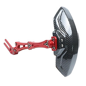 Rear Wheel Mudguard Universal 360° Rotation Hugger Extend Mudguard Parts Fit for Bike