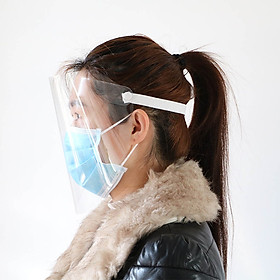Anti-Fog Protective Mask Transparent Anti Droplet Dust-Proof Full Face Shield Anti-Oil Splash Face Protector
