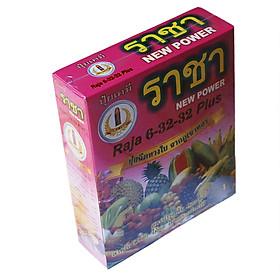 Phân bón kích thích ra hoa đậu trái Raja 6-32-32 plus Thái Lan (hộp 1kg)