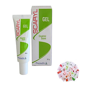 Gel làm mờ sẹo Pharmalife Scaryl Gel Cicatrici 30g - sẹo lồi, sẹo lõm, sẹo thâm lâu năm + Tặng 1 mặt nạ Dermal bất kỳ