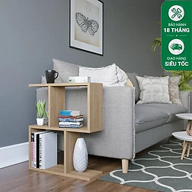 Mua Kệ trang trí cạnh sofa chất liệu gỗ chống ẩm 2 tầng FKT04