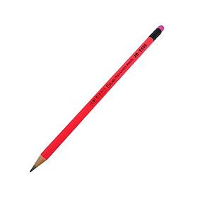 Bộ 6 Chì Gỗ Sơn Màu 2B Có Tẩy Eras - E606 - Mẫu 2 - Màu Hồng