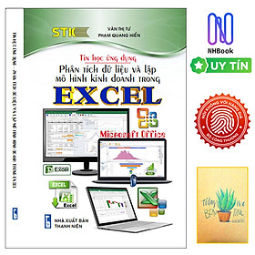 Hình ảnh sách Tin Học Ứng Dụng - Phân Tích Dữ Liệu và Lập Mô Hình Kinh Doanh Trong EXCEL ( Tặng Kèm Sổ Tay)