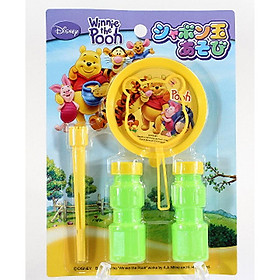 Bộ thổi bong bóng xà phòng Pooh nội địa Nhật Bản