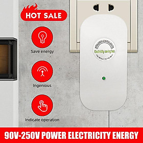 90-250V Intelligent Power Electricity Saver Box Energy Saving Device US-Plug Adaptor For Home Office Factory