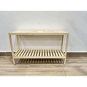 Mua Kệ Giày Gỗ 2 Tầng - Chất Liệu Gỗ Thông - Size 50cm-80cm Mặt phẳng có thể dùng làm bàn làm việc - Trang trí hoa cảnh