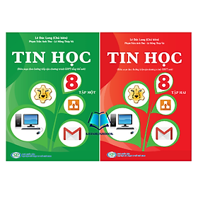 Hình ảnh Sách - Combo Tin học Lớp 8 - Tập 1 + 2 (KP)