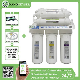 Mua Máy lọc nước Nano Geyser ECO CRYSTAL 8 cấp công nghệ lọc UF - Hàng Chính Hãng