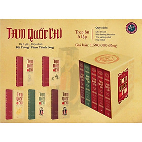 Tam Quốc chí Boxset trọn bộ 5 tập