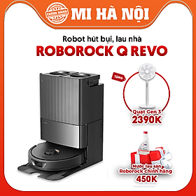 Mua Robot hút bụi lau nhà Roborock Q Revo- Tự giặt giẻ  sấy nóng  lau xoay  thu rác vào túi- Hàng Chính hãng
