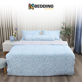 Bộ ga giường K-Bedding KMTP301 chất liệu Microtencel mềm mịn, thoáng mát (KHÔNG BAO GỒM CHĂN) - 1m8x2m