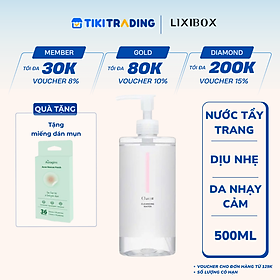 Nước Tẩy Trang Chacott Cleansing Water 500ml